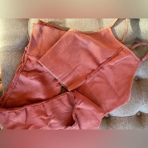 Free People Movement ribbed legging & sports bra set, size M/L